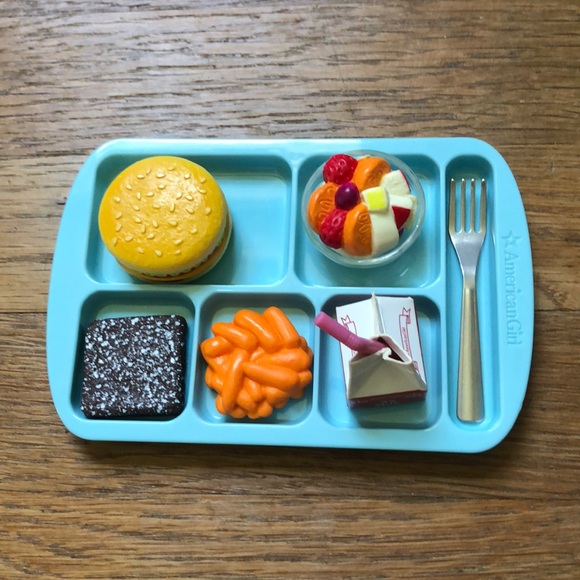 american girl hot lunch set